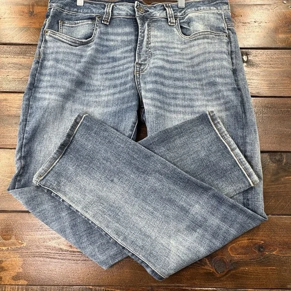 Buffalo David Bitton Ash-X Slim Stretch Straight Zip Acid Wash 36X30 (Real 39") - Picture 6 of 14